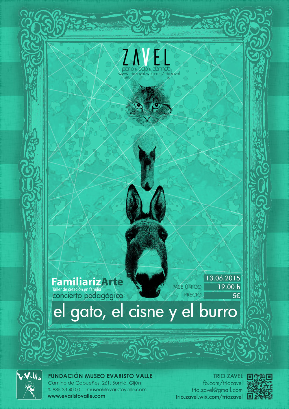 #Asturias con niños: El gato, el cisne y el burro: concierto familiar en Gijón el sábado